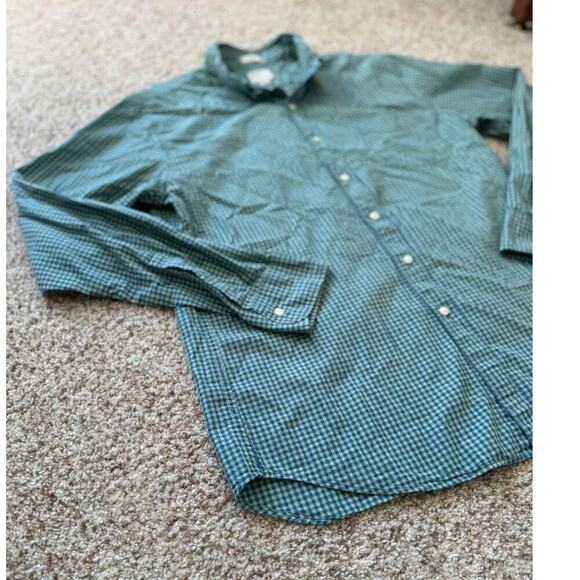 J. Crew buttoned shirt, "Secret Wash" Shirt, size mens Large, Slim fit - Picture 5 of 12